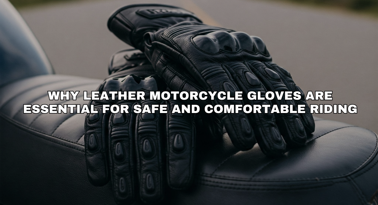 Why Leather Motorcycle Gloves Essential-Main