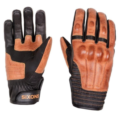 DenimX Leather Motorcycle Gloves Dual Protection Biker Touch