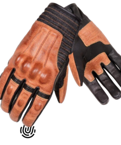 DenimX Leather Motorcycle Gloves