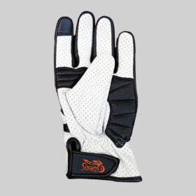 Motorcycle Gloves Leather Perforated Premium Breathable Protected & Touch