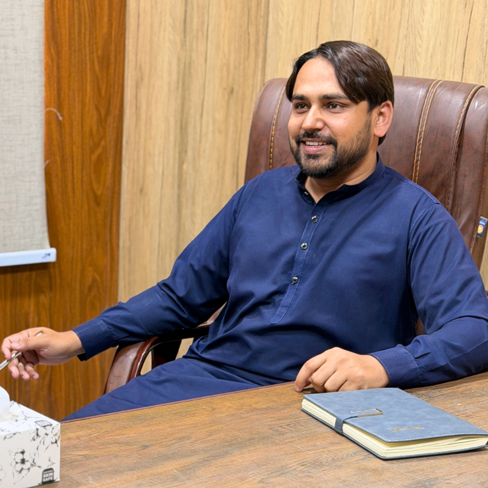 Shahid Hanjra Owner of Sixons Motor Gear - OEM Motorcycle Gloves Manufacturer Sialkot Pakistan