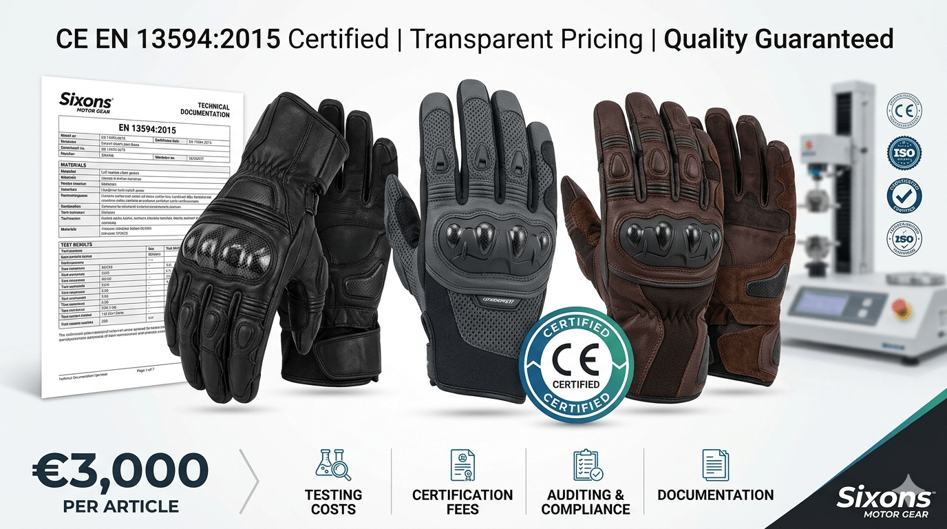 CE Certified Motorcycle Gloves - Start your motorcycle gloves brand with Sixons Motor Gear - OEM Motorcycle Gloves Manufacturer - Start Your Brand