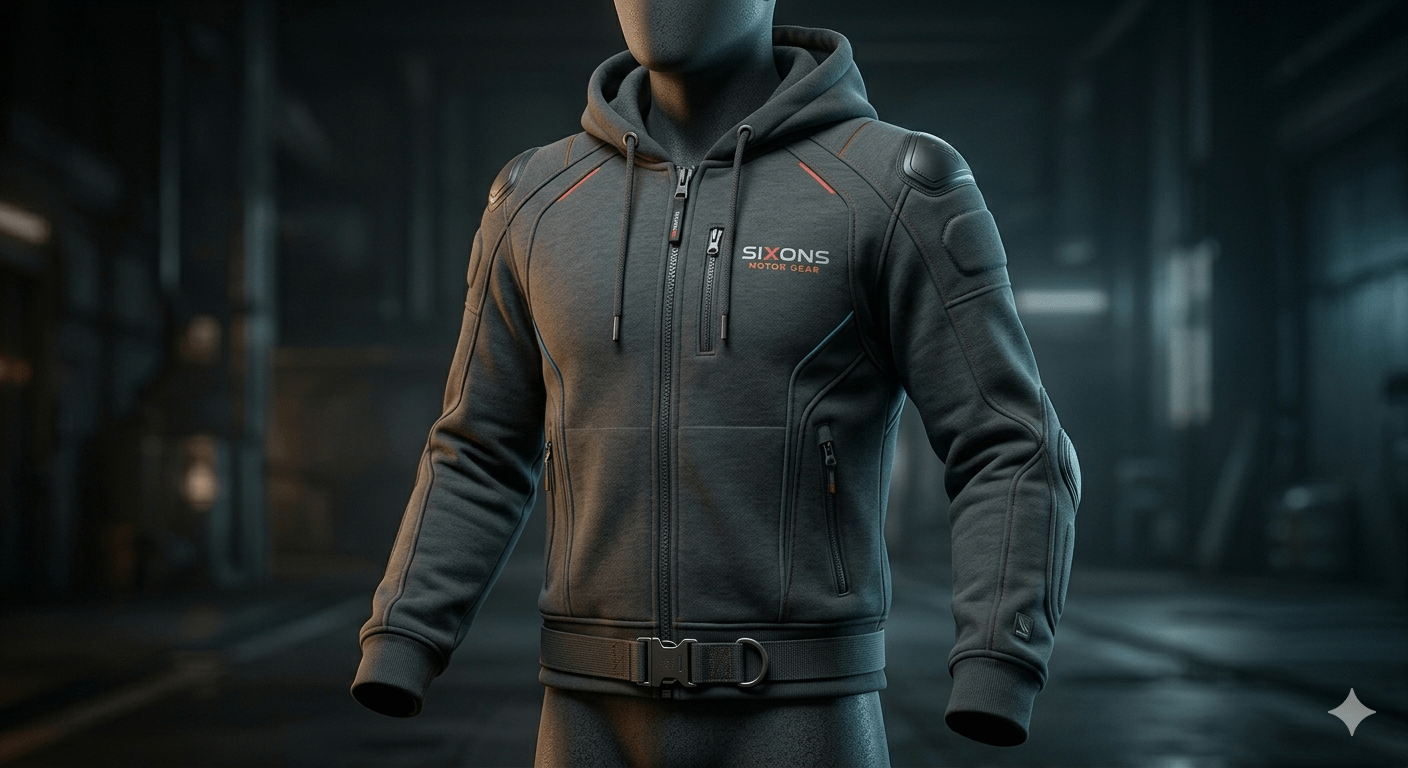 motorcycle-armored-hoodie - Sixons Motor Gear Motorcycle Armored Hoodies - Sixons Motor Gear - OEM Motorcycle Gloves Manufacturer
